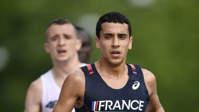 Hassan Chahdi, 12e arrivé au Marathon de Paris 