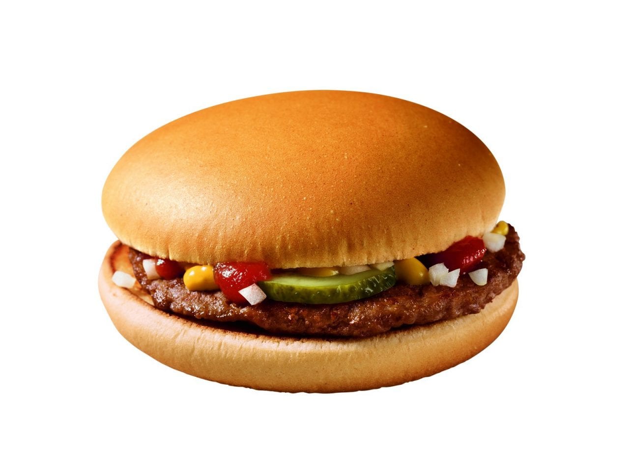 le Hamburger est le sandwich le moins calorique du Mcdonald's