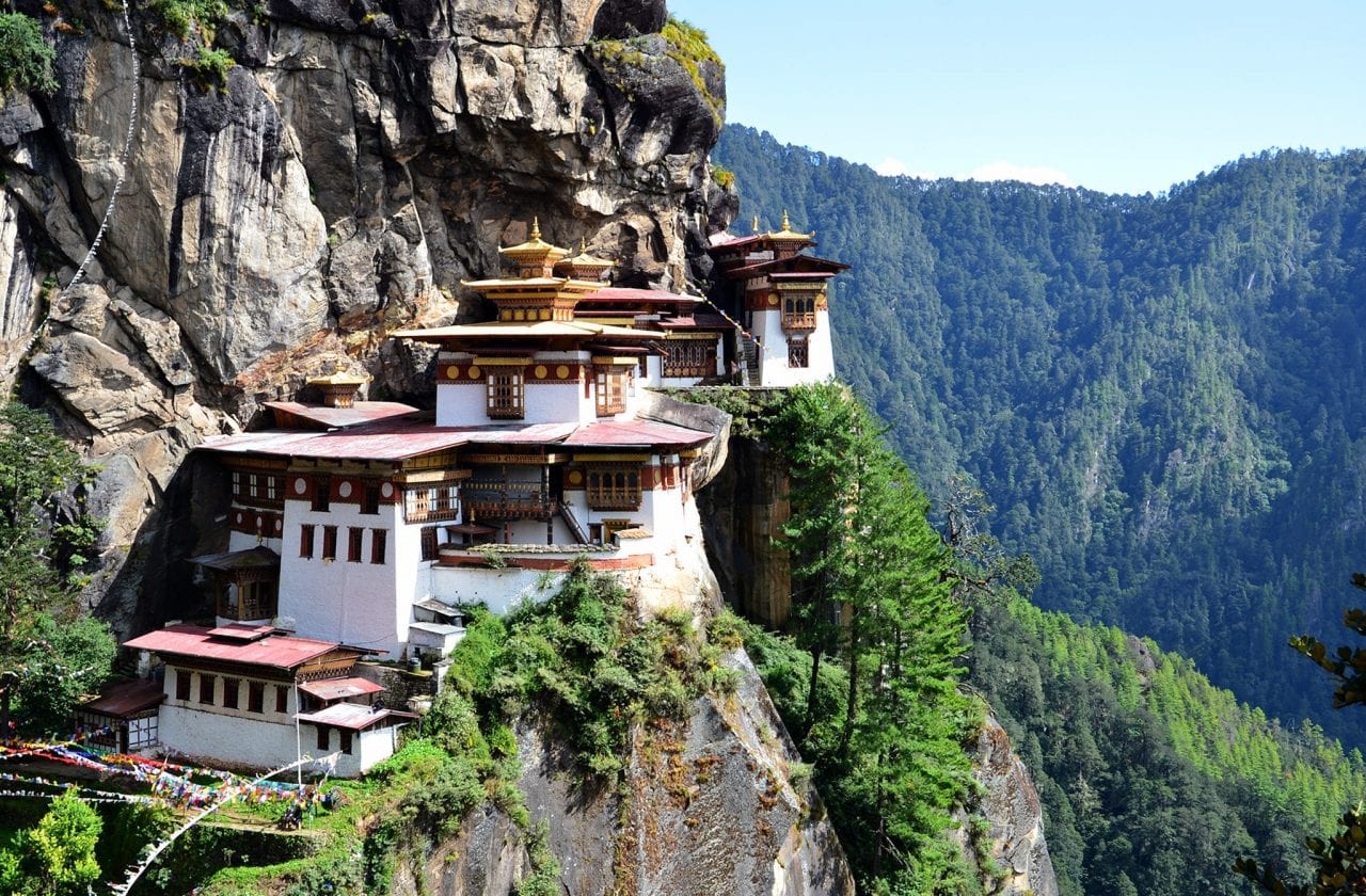 Le vallées de Paro, au Bhoutan