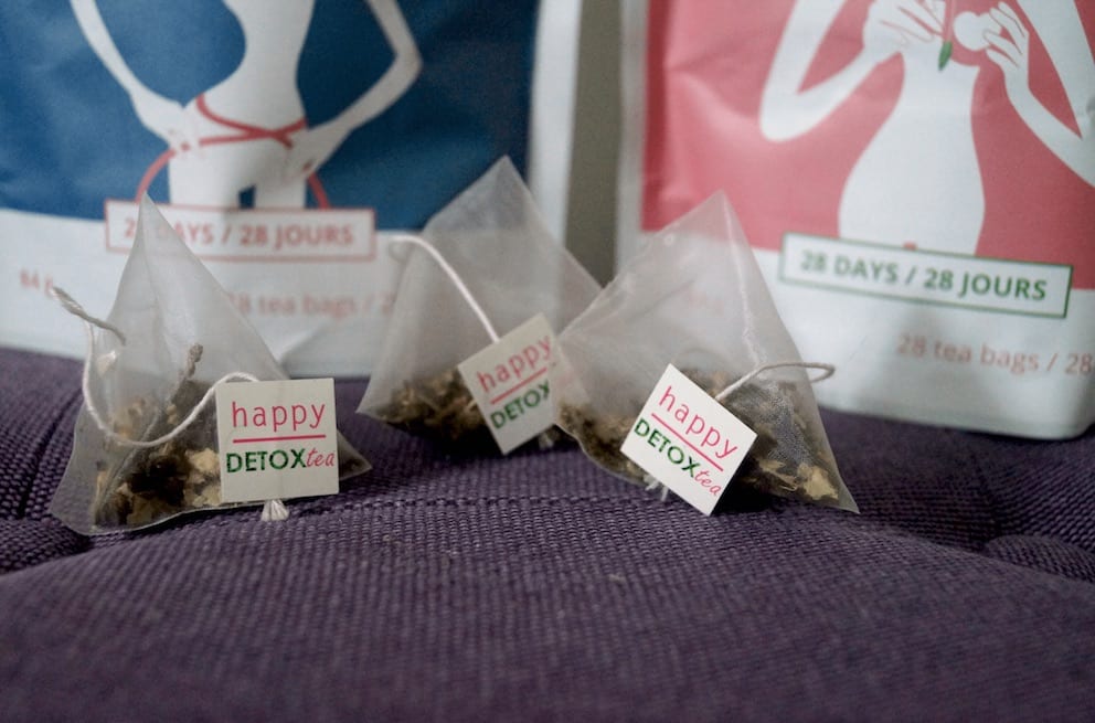 Sachets de thés de la cure Happy Detox Tea