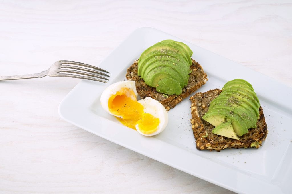 aliments anti dépresseurs - Avocado toast