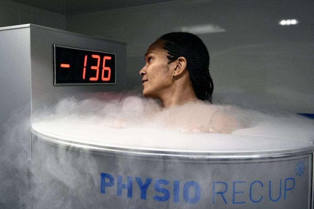 La cryothérapie permet de récupérer plus vite après le sport