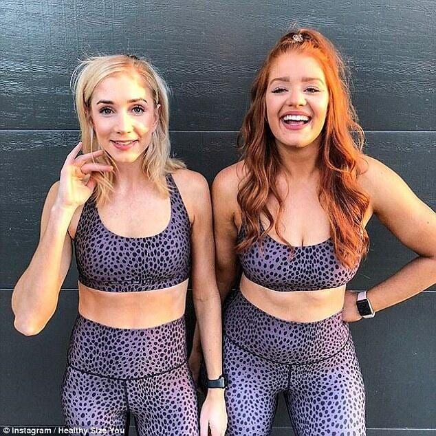 Alyna à gauche et Jess à droite © Compte Instagram @Healthysizeyou