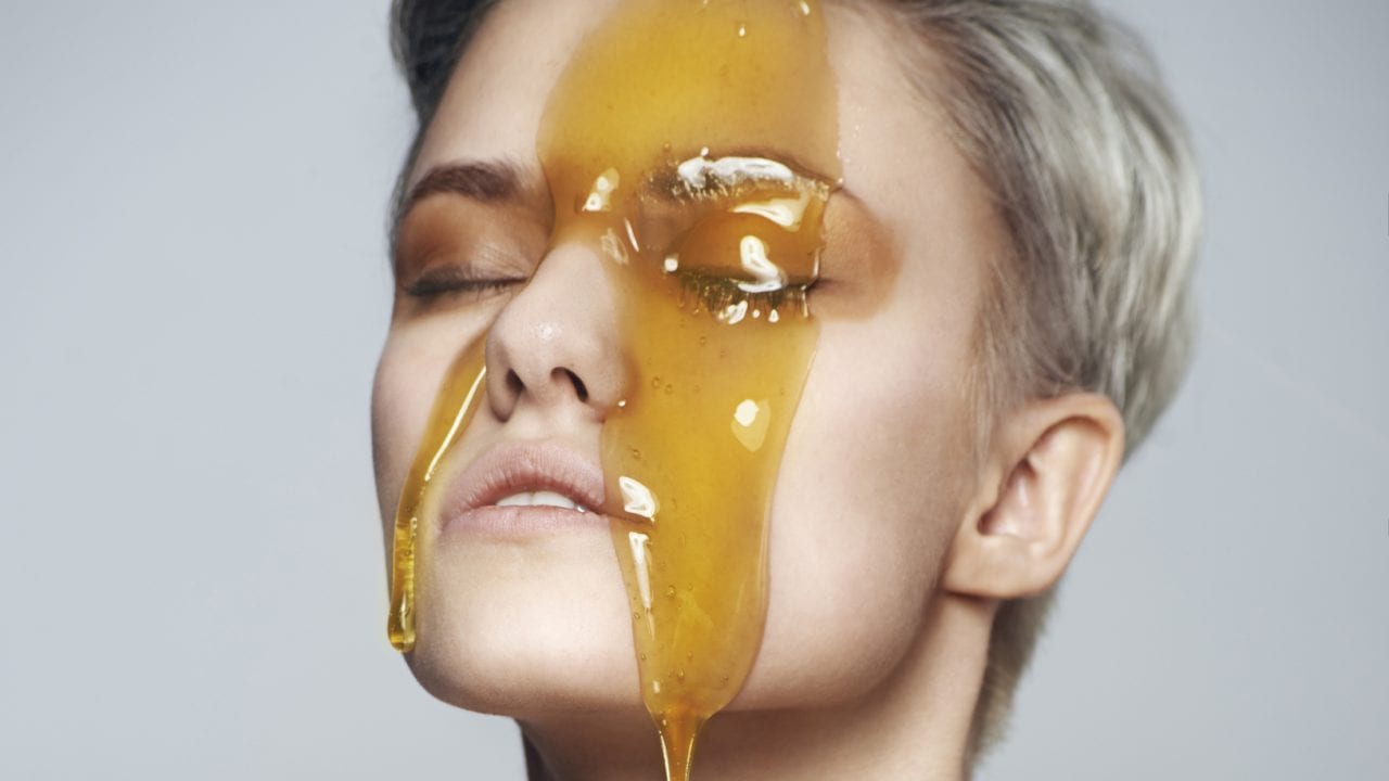 Masque pour peau très sèche à base de miel