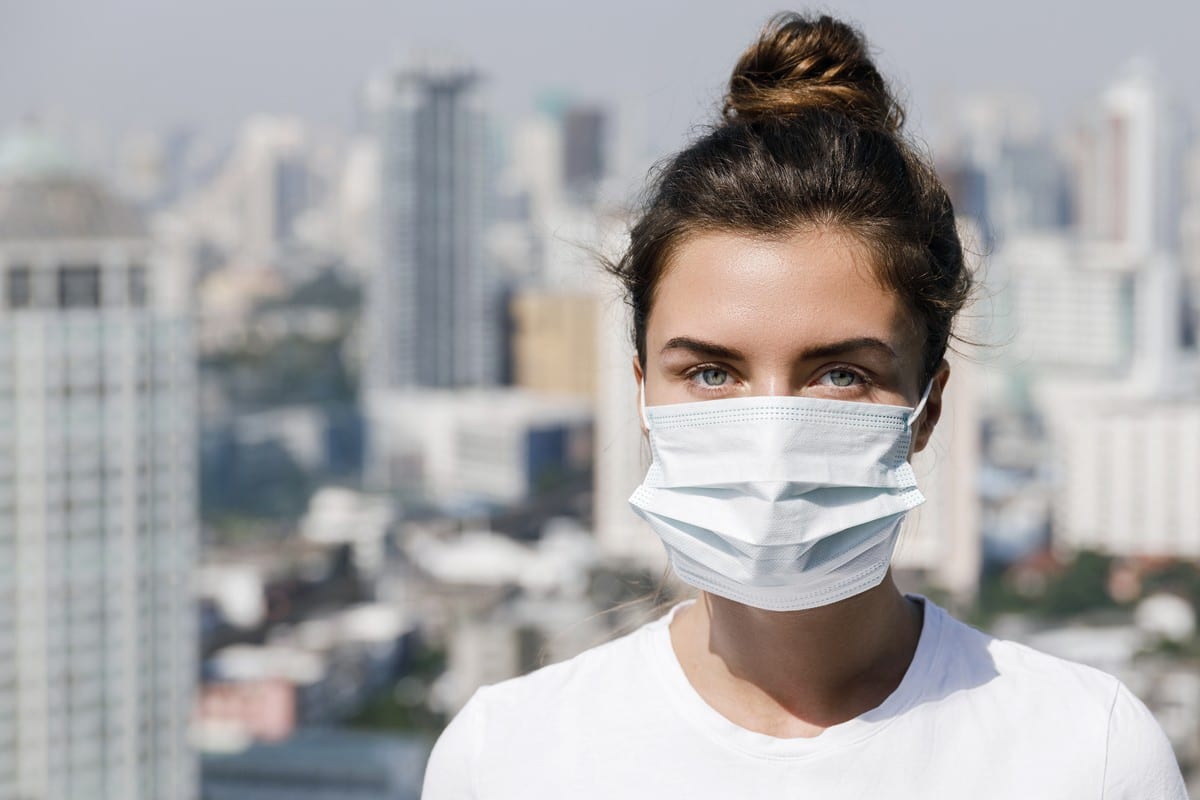 La plupart des masques antipollution ne s’adaptent pas parfaitement au visage. 